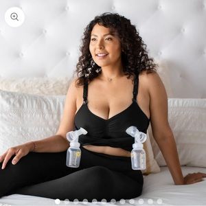 BNWT Kindred Bravely Sublime Hands-Free Pumping and Nursing Bra- 1X Super Busty